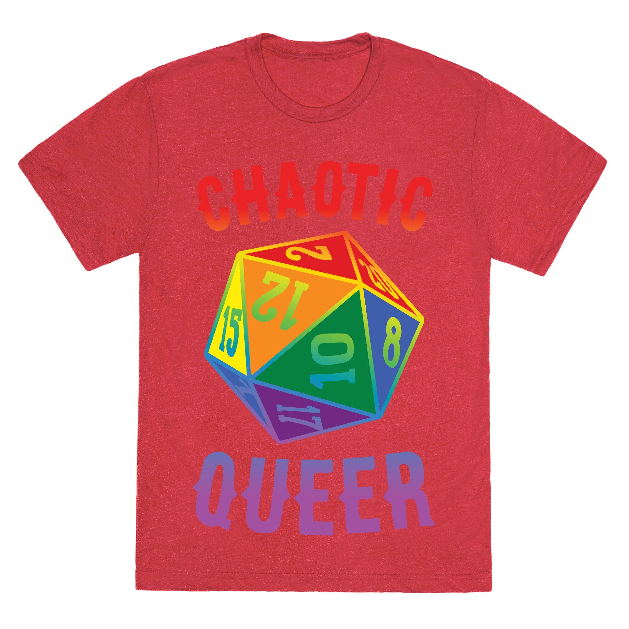 Chaotic Queer Unisex Triblend Tee